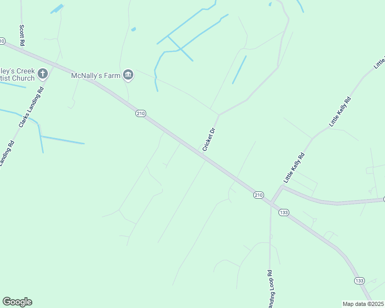 map of restaurants, bars, coffee shops, grocery stores, and more near 19035 North Carolina 210 in Rocky Point