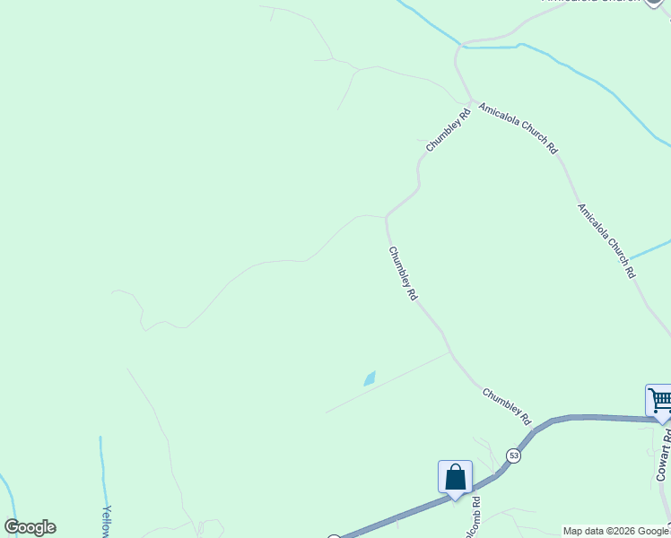 map of restaurants, bars, coffee shops, grocery stores, and more near 237 Old Federal Road in Dawsonville