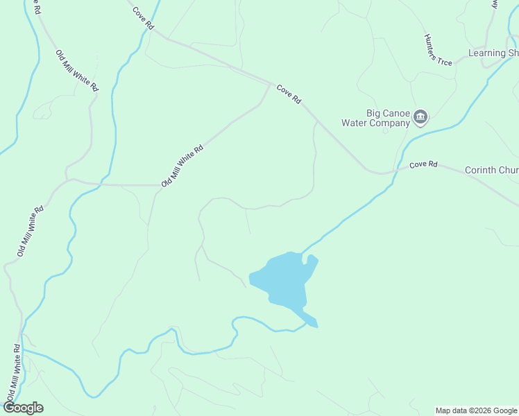 map of restaurants, bars, coffee shops, grocery stores, and more near Cove Lake Drive in Pickens County