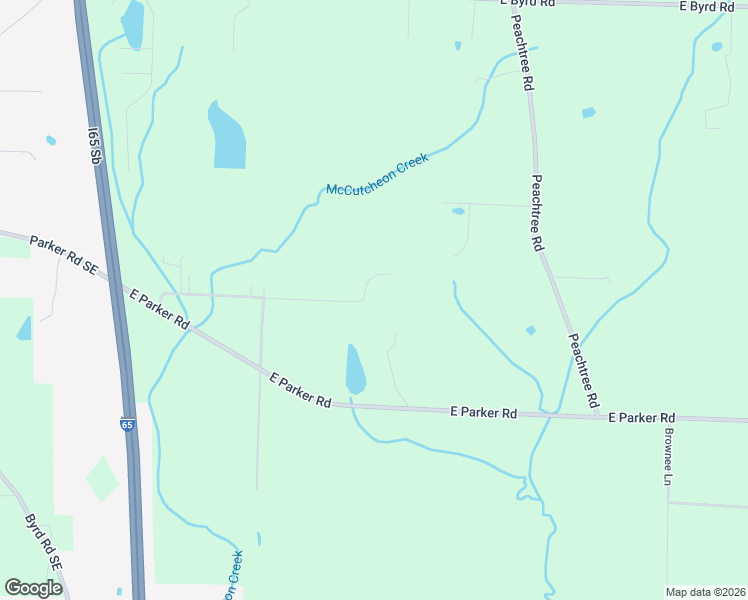 map of restaurants, bars, coffee shops, grocery stores, and more near 147 Timber Gap Lane in Hartselle