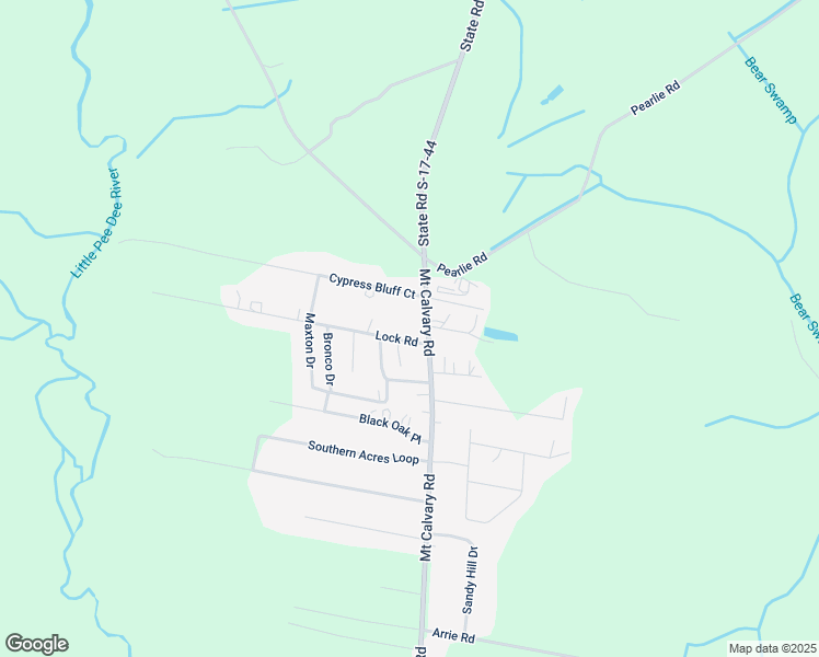 map of restaurants, bars, coffee shops, grocery stores, and more near 817 Mount Calvary Road in Dillon