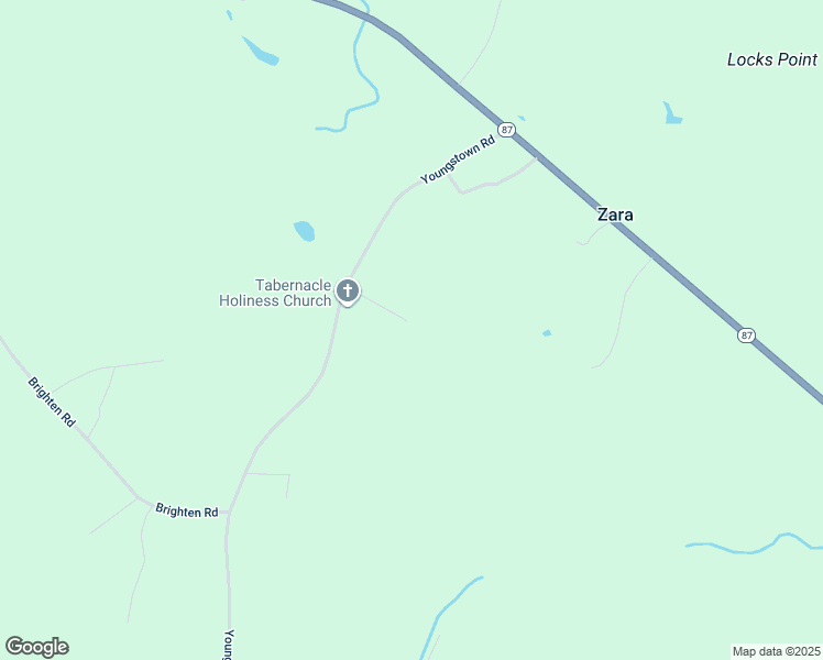 map of restaurants, bars, coffee shops, grocery stores, and more near 168 Hall Family Drive in Riegelwood