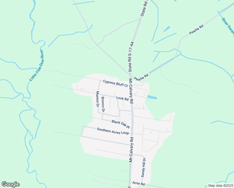 map of restaurants, bars, coffee shops, grocery stores, and more near 1832 Lock Road in Dillon