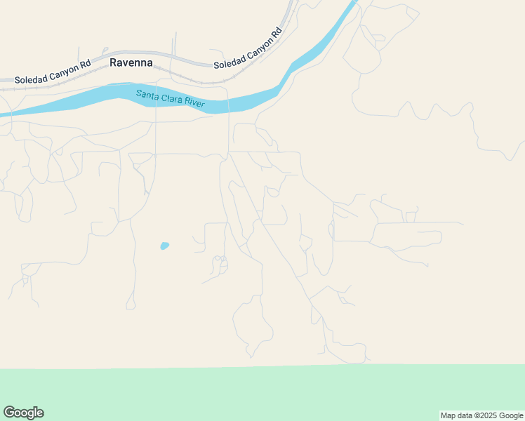 map of restaurants, bars, coffee shops, grocery stores, and more near Bootlegger Canyon Road in Los Angeles County