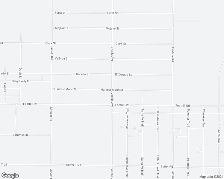 map of restaurants, bars, coffee shops, grocery stores, and more near Harvest Moon Street in Lucerne Valley