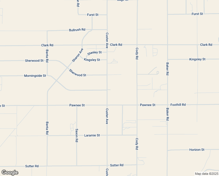 map of restaurants, bars, coffee shops, grocery stores, and more near 9829 Custer Avenue in Lucerne Valley
