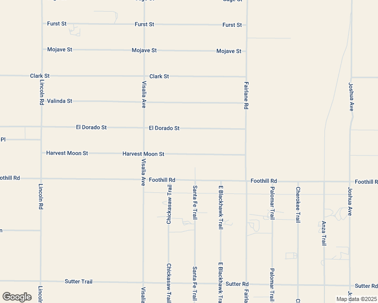 map of restaurants, bars, coffee shops, grocery stores, and more near Harvest Moon Street in Lucerne Valley