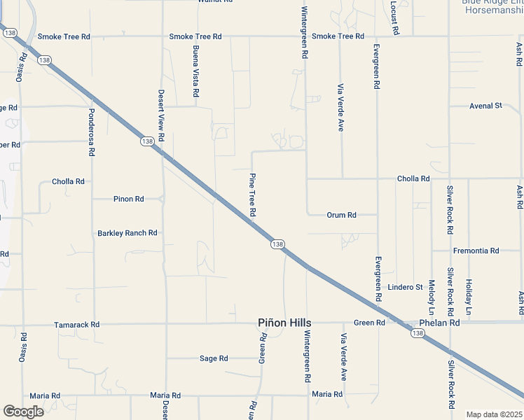 map of restaurants, bars, coffee shops, grocery stores, and more near in Pinon Hills