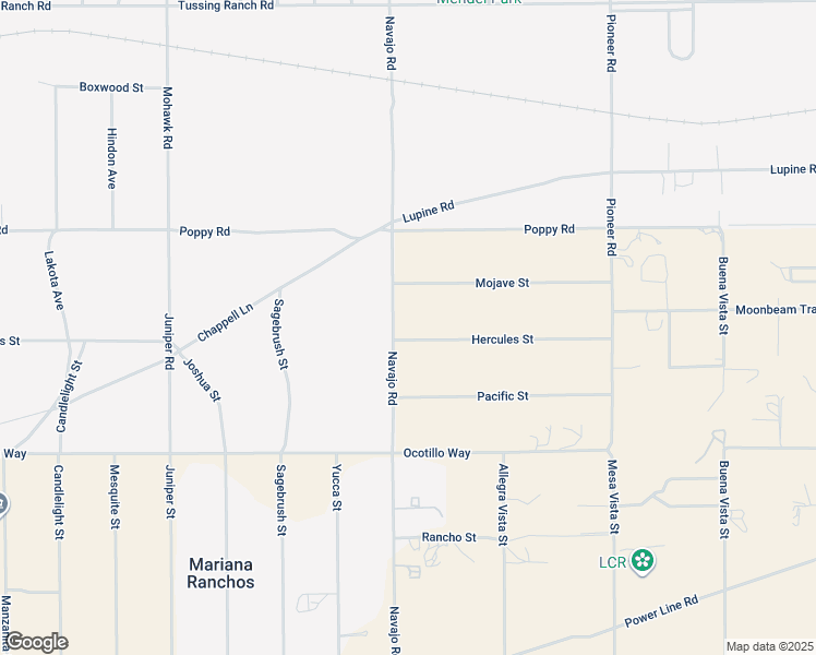 map of restaurants, bars, coffee shops, grocery stores, and more near 21724 Hercules Street in Apple Valley