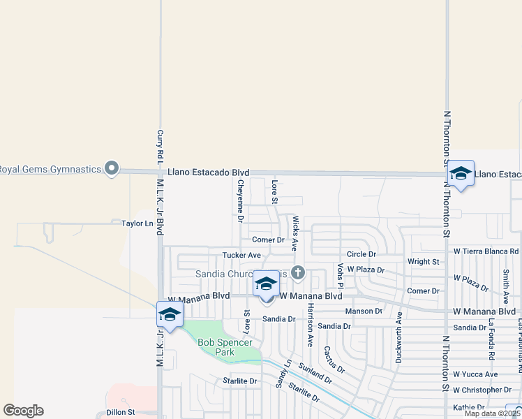 map of restaurants, bars, coffee shops, grocery stores, and more near 1509 Red Cloud Place in Clovis