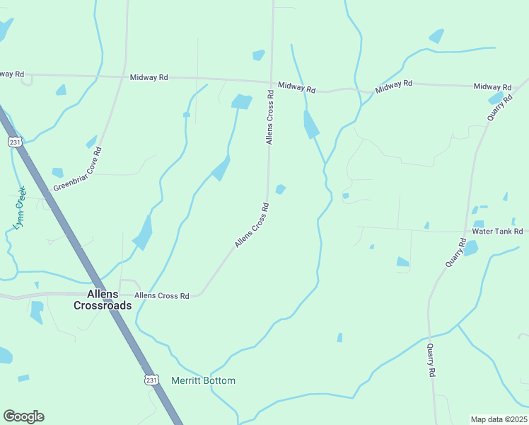 map of restaurants, bars, coffee shops, grocery stores, and more near 702 Allens Cross Road in Union Grove