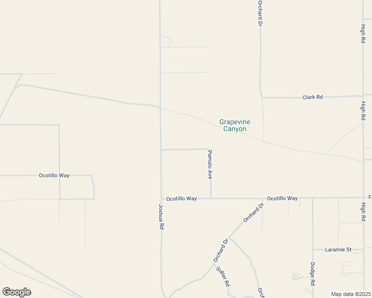 map of restaurants, bars, coffee shops, grocery stores, and more near Morningside Street in Lucerne Valley