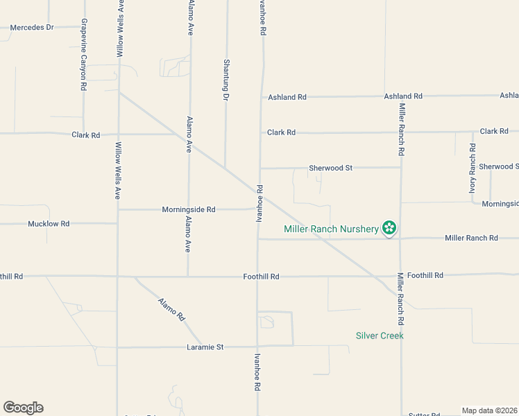 map of restaurants, bars, coffee shops, grocery stores, and more near Ivanhoe Road in Lucerne Valley