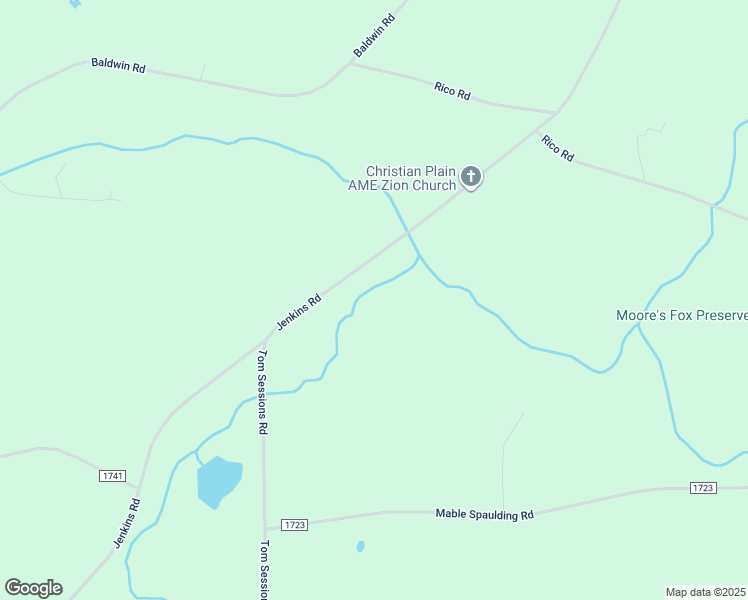 map of restaurants, bars, coffee shops, grocery stores, and more near 1664 Jenkins Road in Whiteville