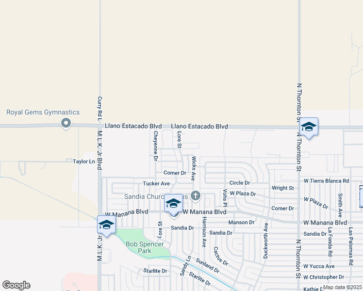 map of restaurants, bars, coffee shops, grocery stores, and more near 713 Bison Road in Clovis