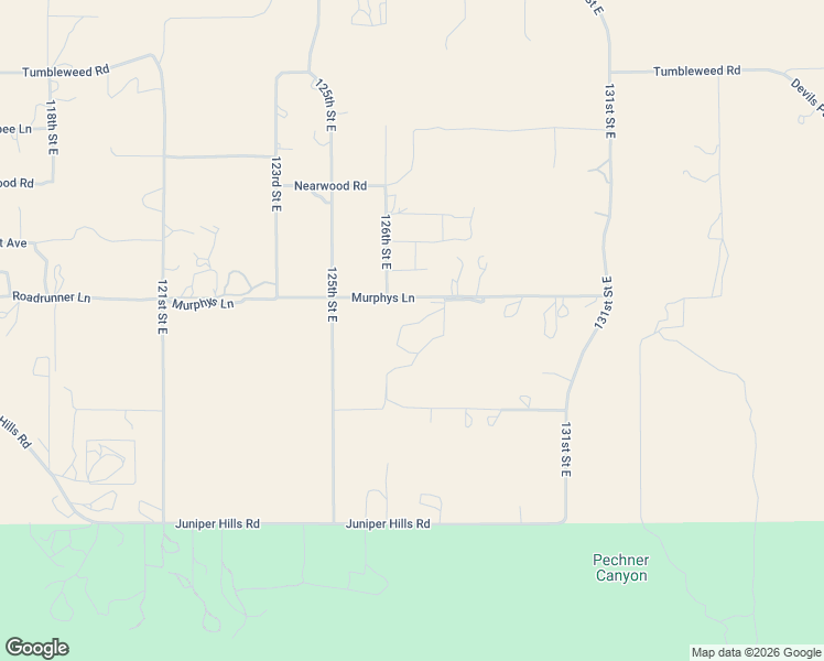 map of restaurants, bars, coffee shops, grocery stores, and more near 12688 Murphys Lane in Pearblossom