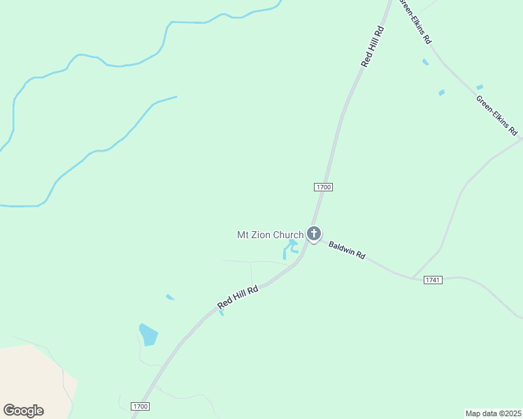 map of restaurants, bars, coffee shops, grocery stores, and more near 9531 Red Hill Road in Clarkton