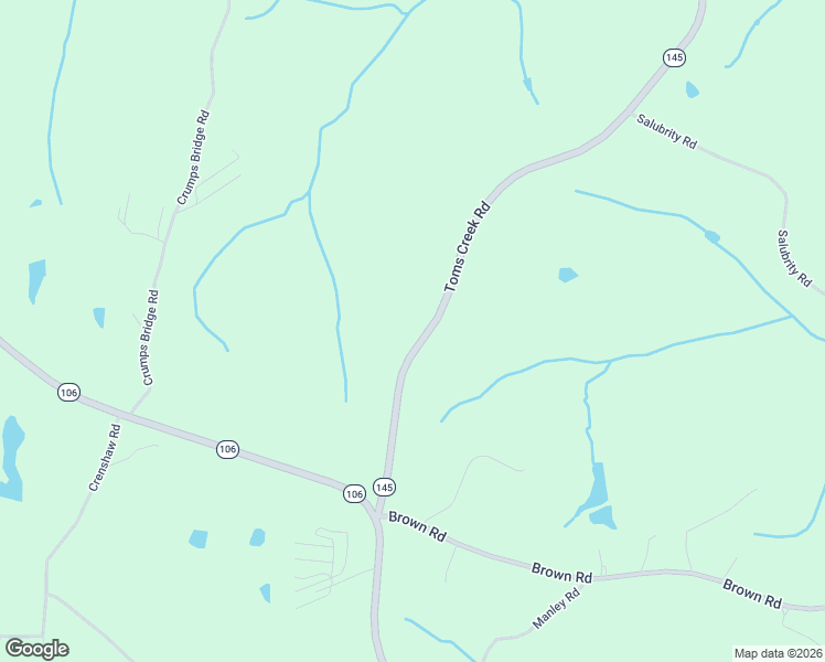 map of restaurants, bars, coffee shops, grocery stores, and more near 451 Toms Creek Road in Martin