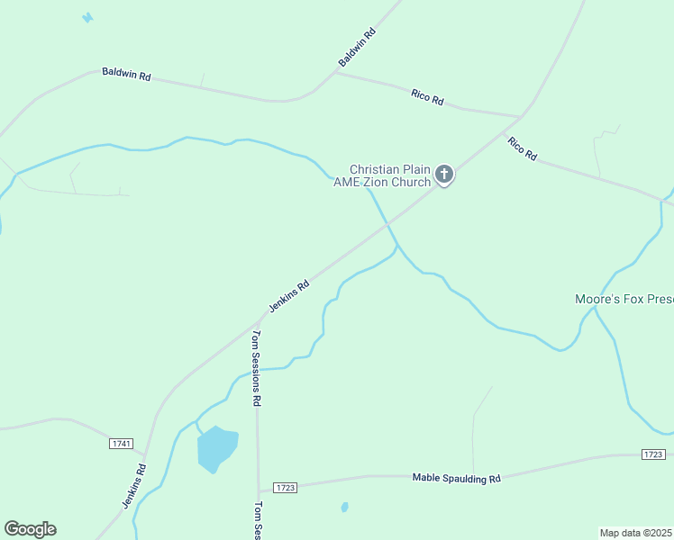 map of restaurants, bars, coffee shops, grocery stores, and more near 1586 Jenkins Road in Whiteville