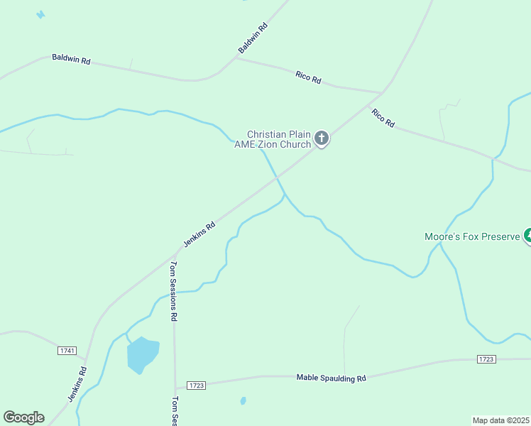 map of restaurants, bars, coffee shops, grocery stores, and more near 1664 Jenkins Road in Whiteville