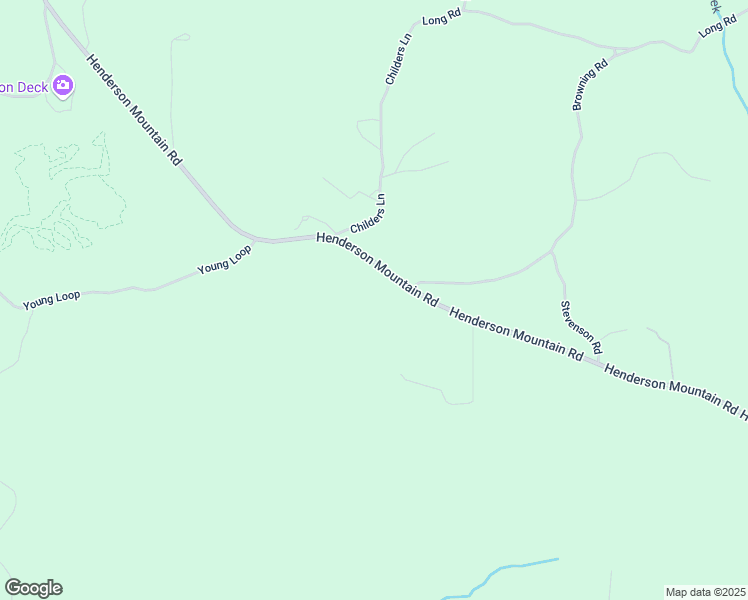 map of restaurants, bars, coffee shops, grocery stores, and more near 11953 Henderson Mountain Road in Fairmount