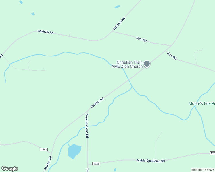 map of restaurants, bars, coffee shops, grocery stores, and more near 1586 Jenkins Road in Whiteville