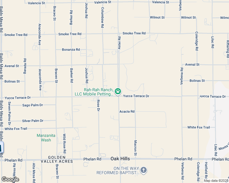 map of restaurants, bars, coffee shops, grocery stores, and more near in Oak Hills