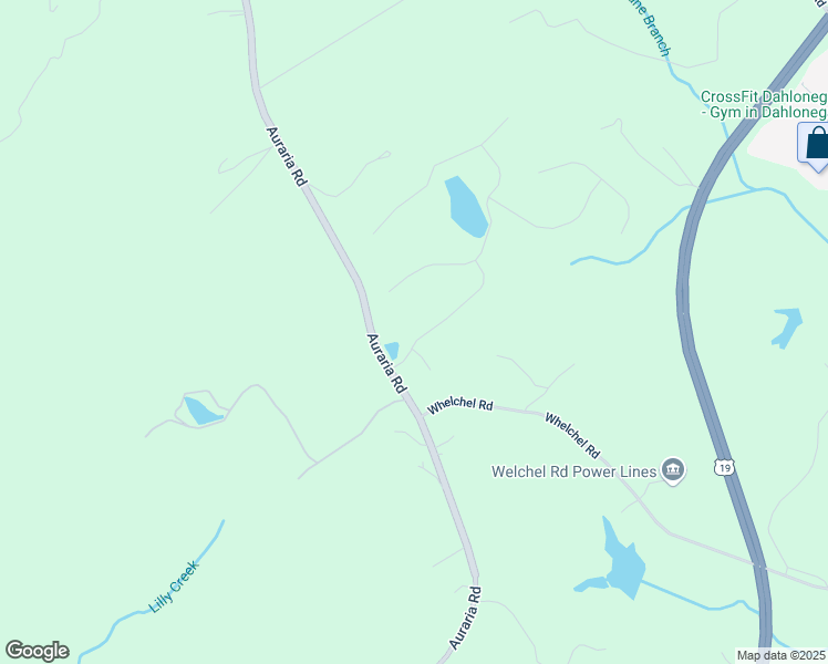 map of restaurants, bars, coffee shops, grocery stores, and more near 147 Whelchel Valley Drive in Dawsonville
