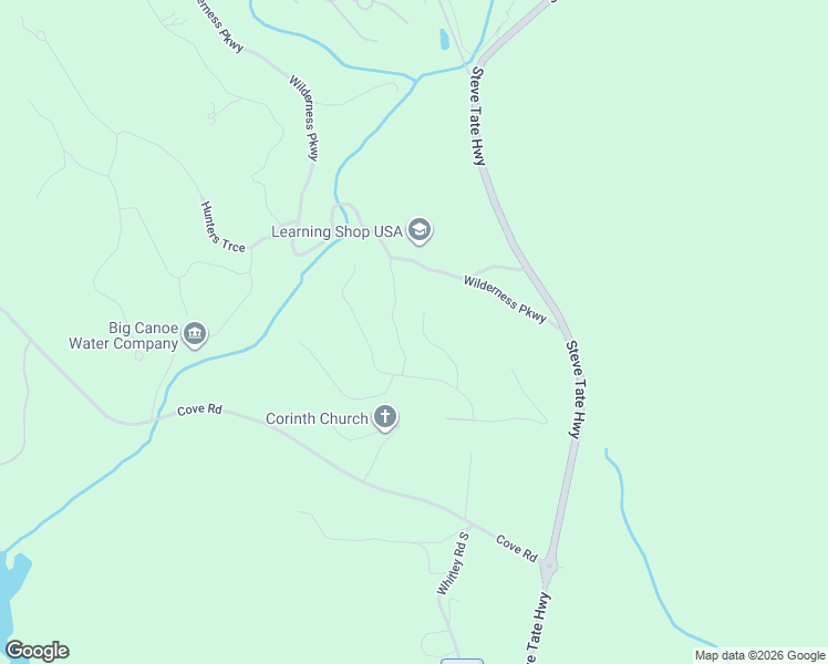 map of restaurants, bars, coffee shops, grocery stores, and more near 157 Wilderness Knoll in Big Canoe
