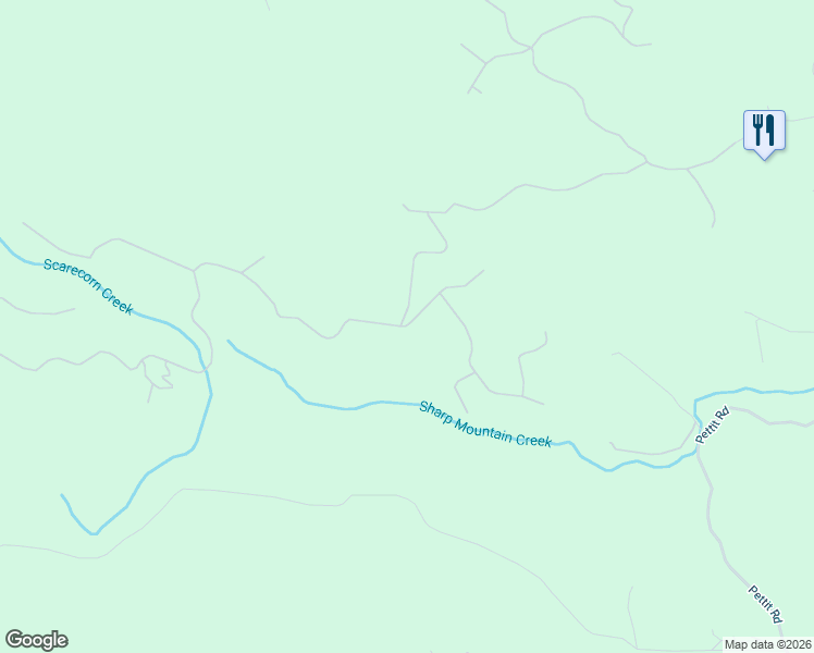 map of restaurants, bars, coffee shops, grocery stores, and more near 1131 Sharp Mountain Parkway in Big Canoe