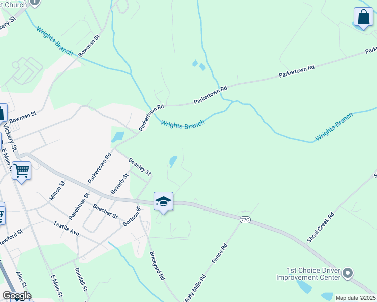 map of restaurants, bars, coffee shops, grocery stores, and more near in Lavonia