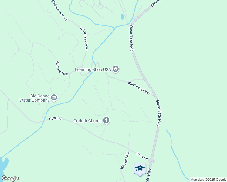 map of restaurants, bars, coffee shops, grocery stores, and more near 201 Wilderness Knoll in Big Canoe
