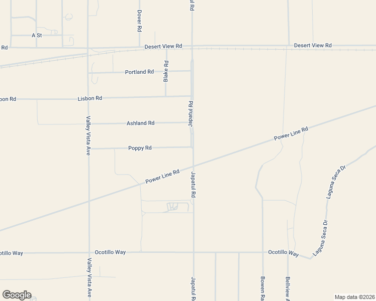 map of restaurants, bars, coffee shops, grocery stores, and more near 10024 Japatul Road in Apple Valley