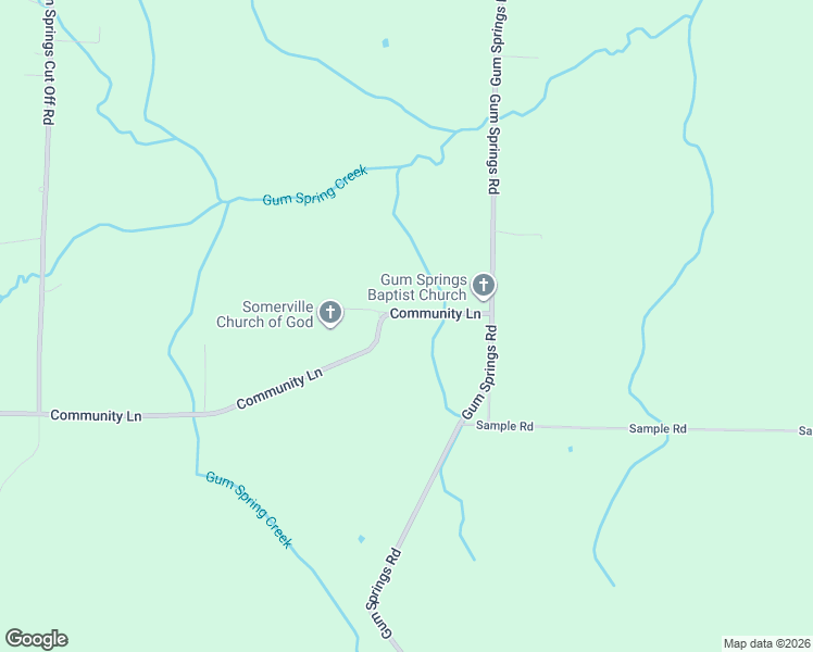 map of restaurants, bars, coffee shops, grocery stores, and more near 1369 Community Lane in Hartselle