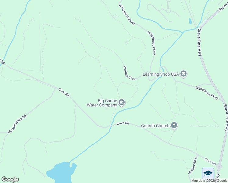 map of restaurants, bars, coffee shops, grocery stores, and more near 66 Pony Lane in Jasper