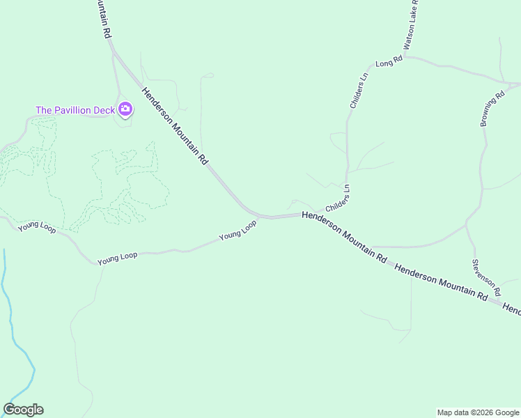 map of restaurants, bars, coffee shops, grocery stores, and more near 12284 Henderson Mountain Road in Fairmount