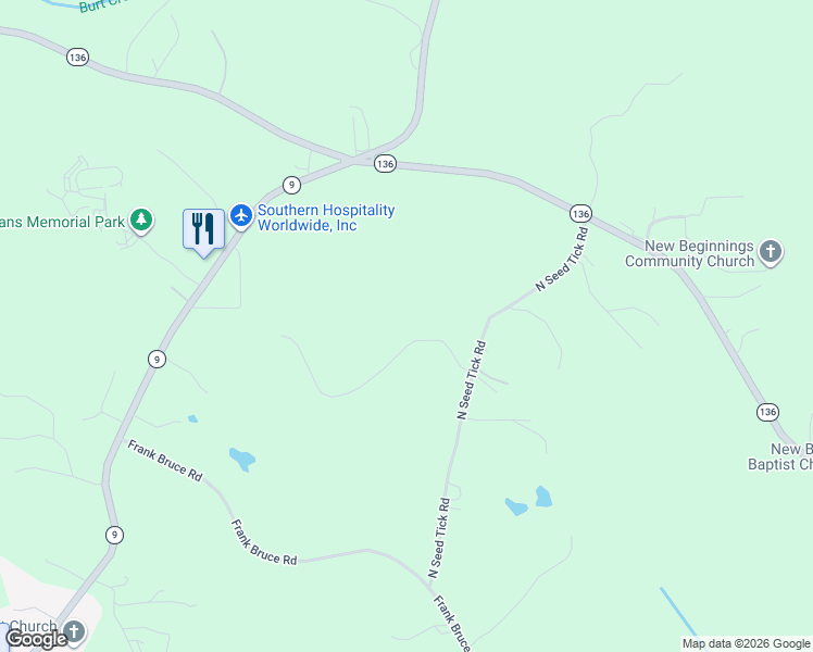 map of restaurants, bars, coffee shops, grocery stores, and more near 170 Crooked Tree Dr in Dawsonville