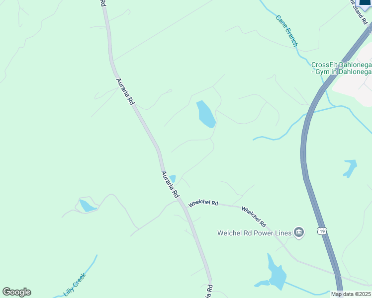 map of restaurants, bars, coffee shops, grocery stores, and more near 147 Whelchel Valley Drive in Dawsonville