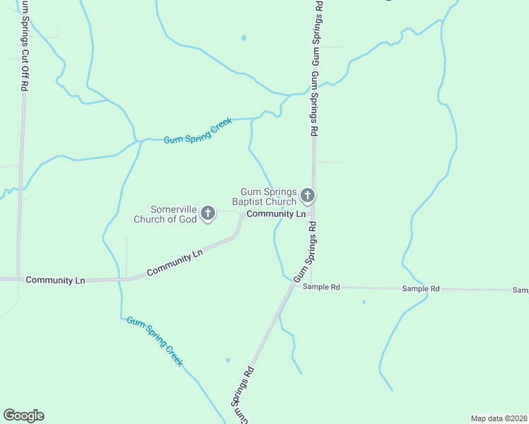 map of restaurants, bars, coffee shops, grocery stores, and more near 1369 Community Lane in Hartselle