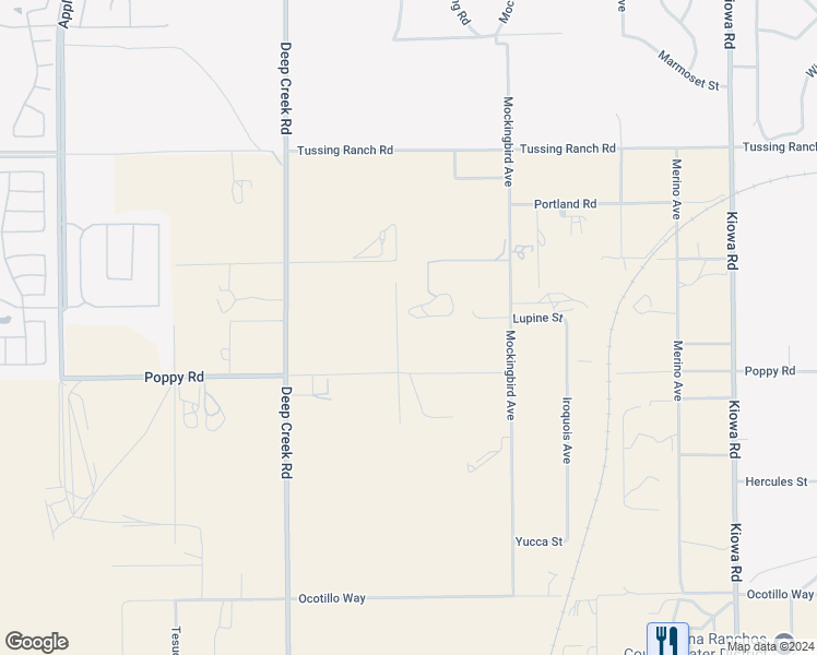 map of restaurants, bars, coffee shops, grocery stores, and more near in San Bernardino County