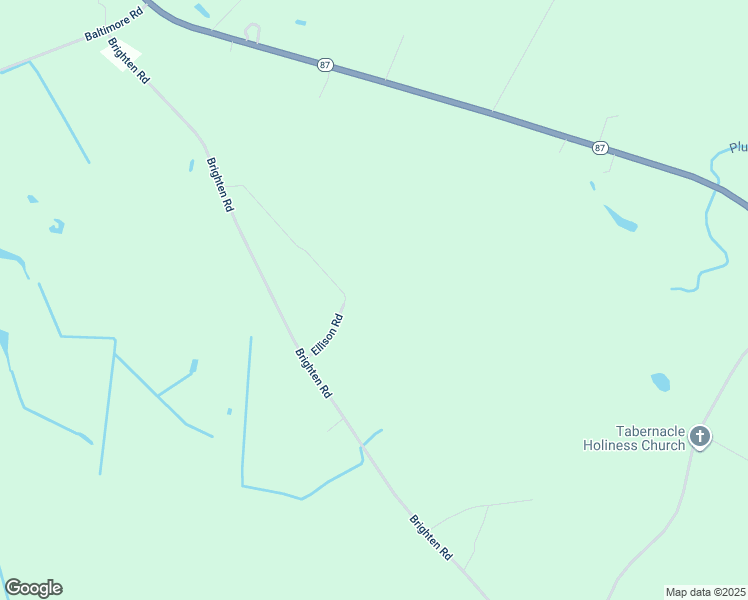 map of restaurants, bars, coffee shops, grocery stores, and more near 184 Ellison Road in Riegelwood