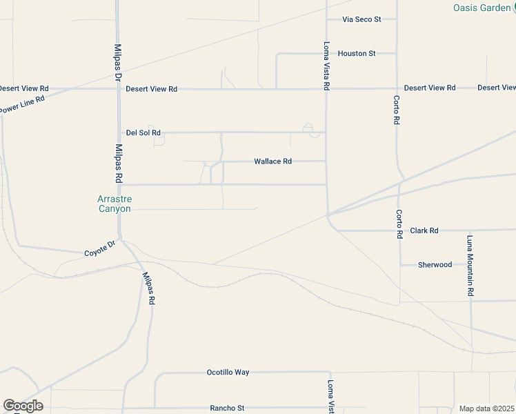 map of restaurants, bars, coffee shops, grocery stores, and more near Clark Road in San Bernardino County