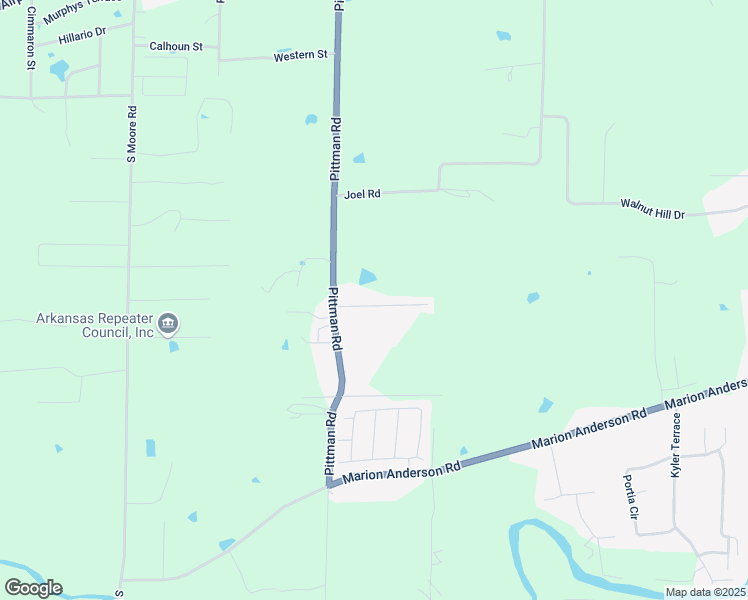 map of restaurants, bars, coffee shops, grocery stores, and more near 137 Cobbleridge Trail in Hot Springs