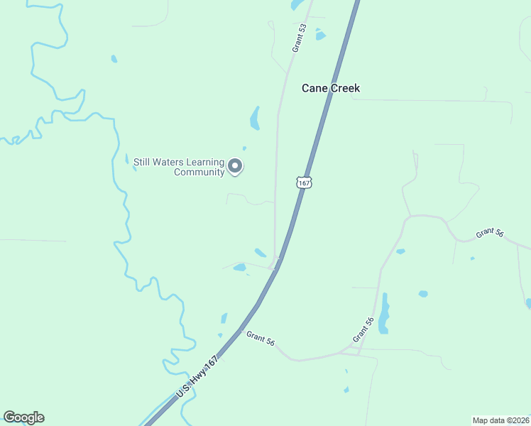 map of restaurants, bars, coffee shops, grocery stores, and more near 227 Old Highway 167 in Sheridan