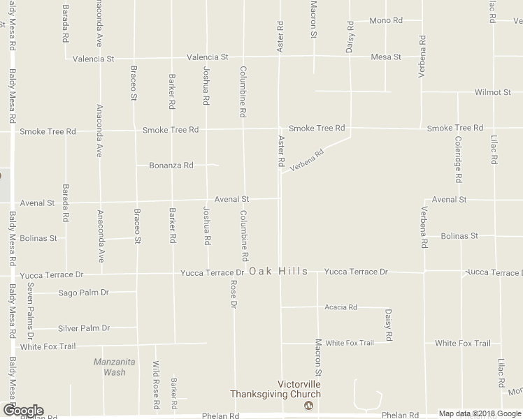 map of restaurants, bars, coffee shops, grocery stores, and more near 10276 Aster Road in Oak Hills