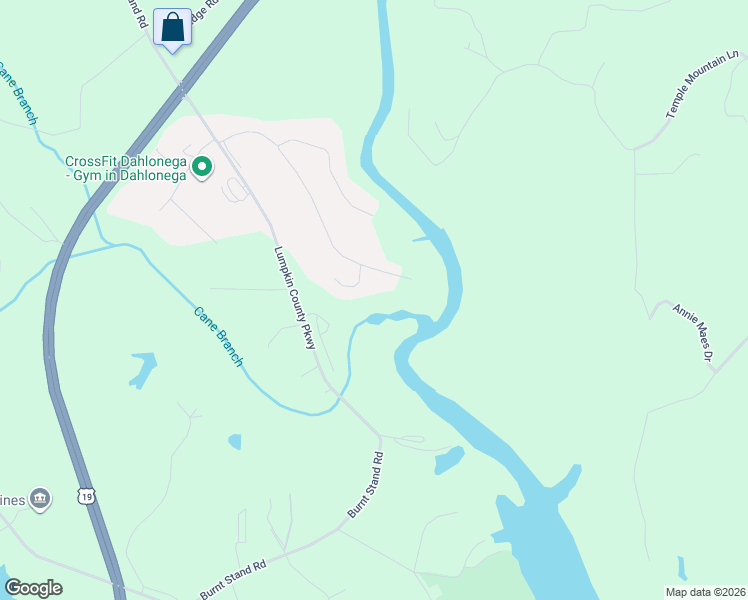 map of restaurants, bars, coffee shops, grocery stores, and more near 47 Richard Ct in Dahlonega
