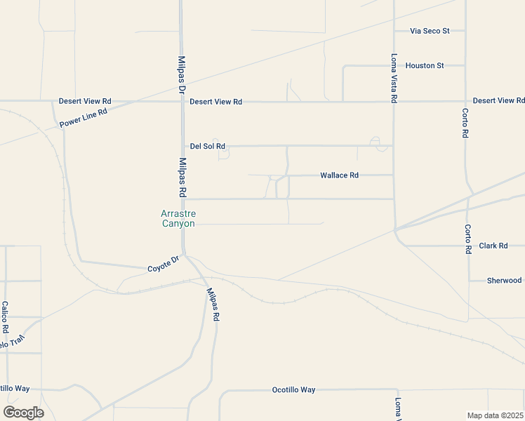 map of restaurants, bars, coffee shops, grocery stores, and more near 25950 Clark Road in Apple Valley