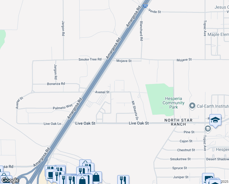 13560 Avenal Street, Hesperia CA Walk Score