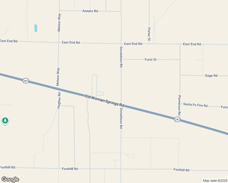 map of restaurants, bars, coffee shops, grocery stores, and more near 38430 Old Woman Springs Road in Lucerne Valley