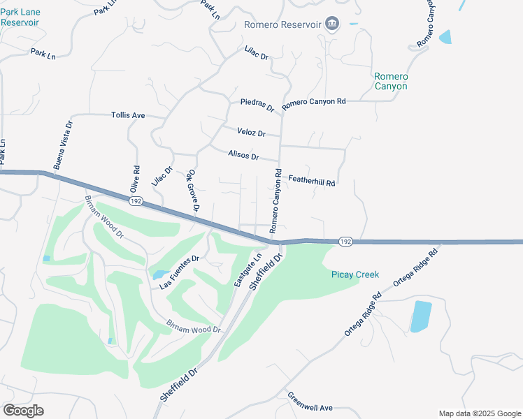 map of restaurants, bars, coffee shops, grocery stores, and more near 614 Orchard Avenue in Montecito